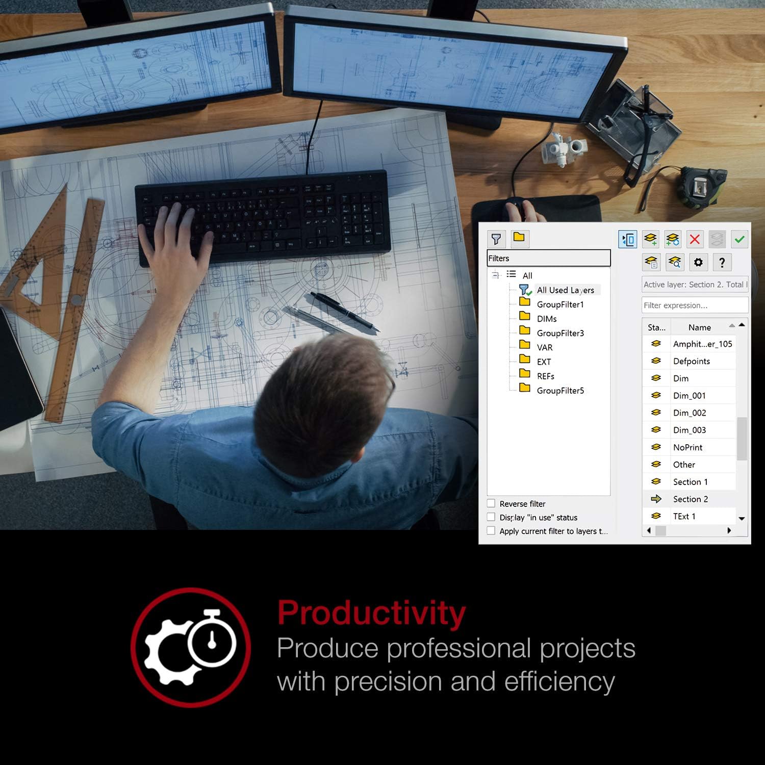 CorelCAD 2023 Education | Professional CAD Software for 2D Drafting, Design & 3D Printing [Mac Download] - alternate view