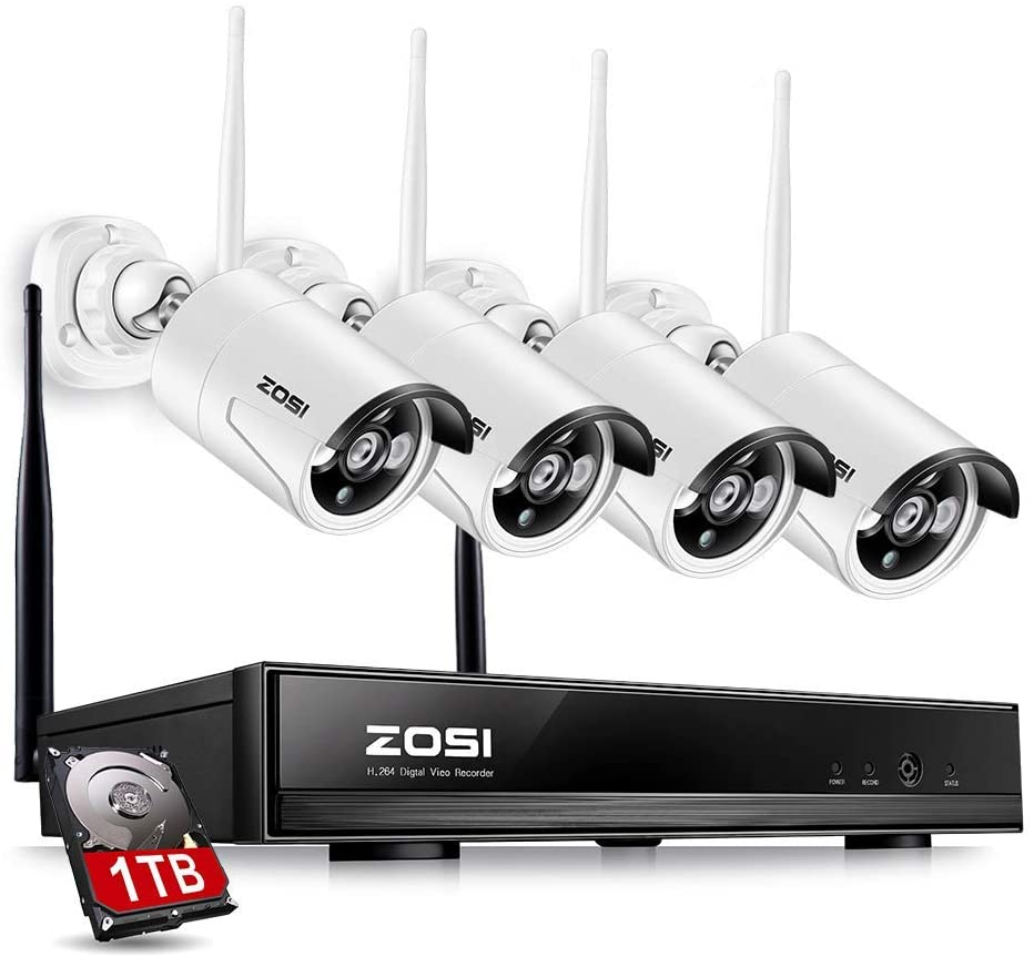 ZOSI Wireless Security Cameras System
