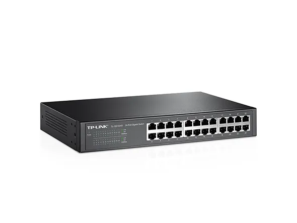 TP-Link TL-SF1024D 24-port 10/100Mbps Desktop/Rackmount Switch - alternate view