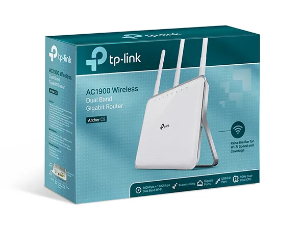 TP-Link Archer C9 AC1900 Wireless Dual Band Gigabit Router - alternate view