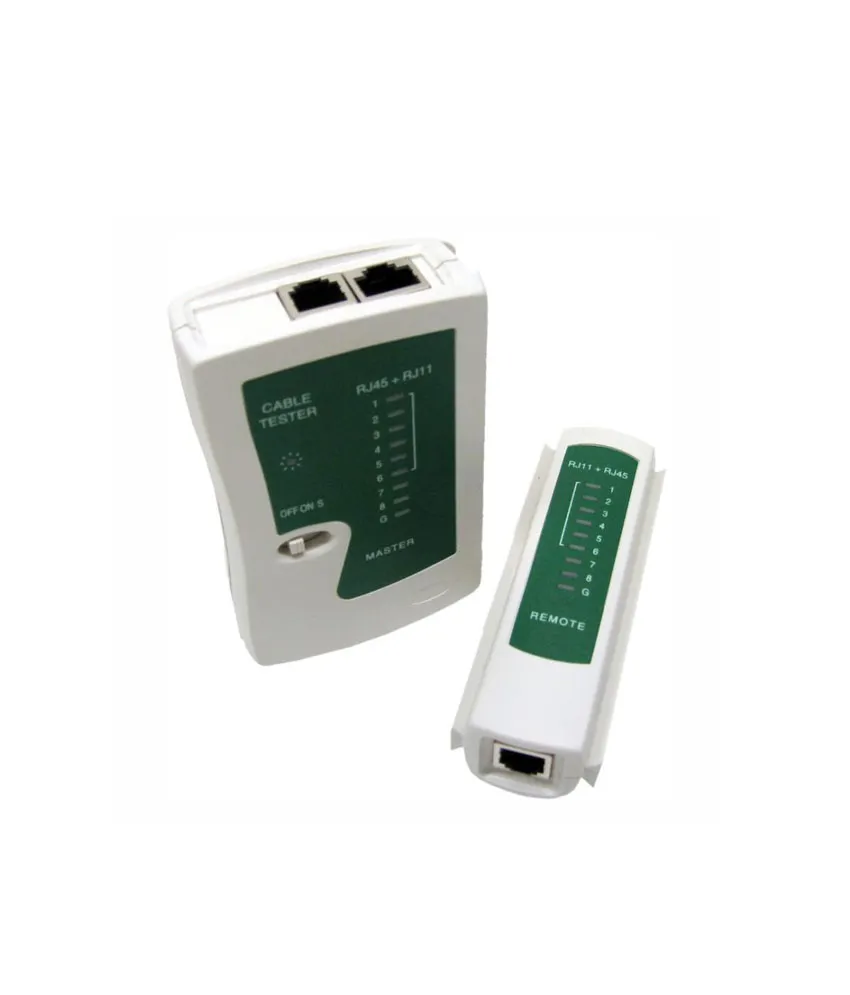 RJ45 and RJ11 Network Cable Tester - alternate view