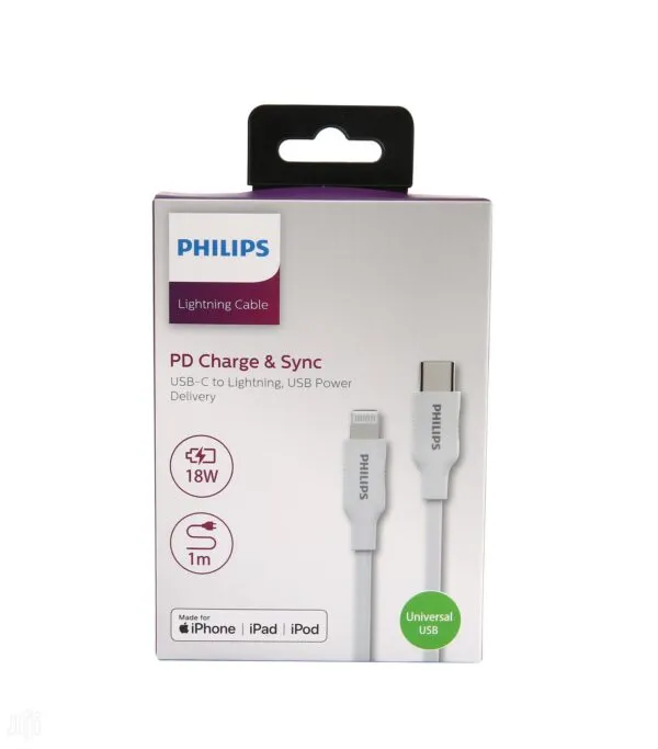 Philips USB-C to Lightning Charging Cable - alternate view