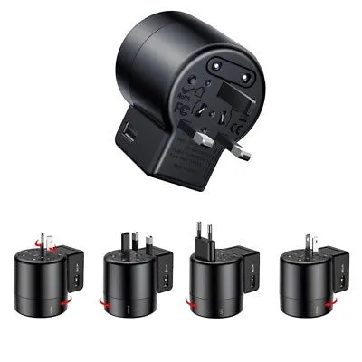 BASEUS Rotary Travel Adapter (Universal) - alternate view
