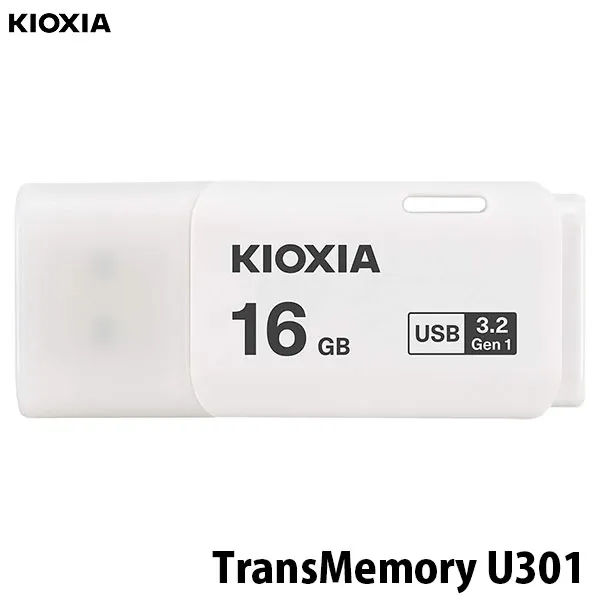 KIOXIA 16GB Memory U301 USB Flash Drive.