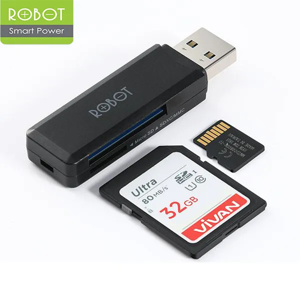 Robot CR102 Card Reader With Dual Card Slot - alternate view